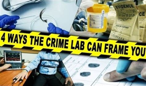 4 Ways The Crime Lab Can Frame You - The Last American Vagabond