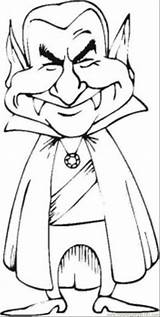 Dracula Coloring Pages For Kids sketch template