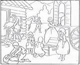 Pioneer Children Coloring Pages sketch template