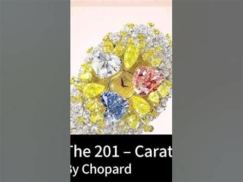 The 201 – Carat Watch By Chopard - YouTube