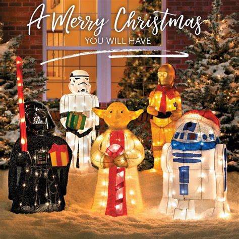 Share your love of Star Wars this holiday season with beloved characters… | Star wars christmas ...