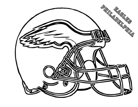 Printable Images Of Football Helmets