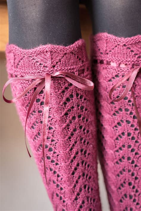 Knitting PATTERN lace sock knitting pattern instant | Etsy