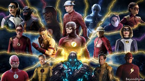 The flash speedsters wallpaper by BeyondityArt on DeviantArt