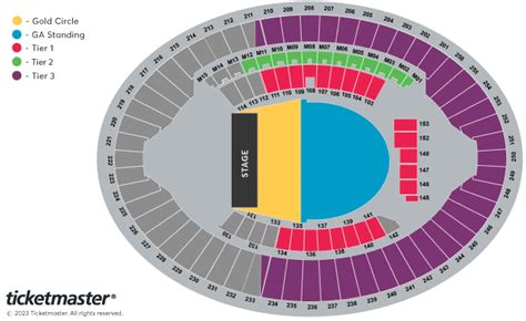 Burna Boy Seating Plan - London Stadium