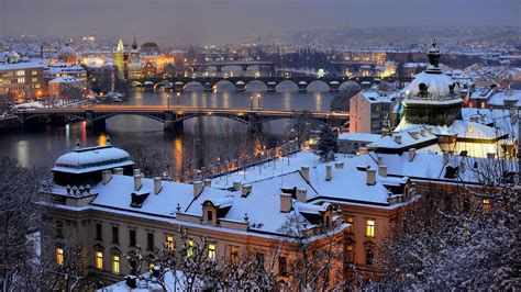 Winter Prague Wallpapers - Wallpaper Cave