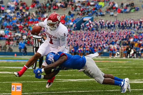 Oklahoma Football RECAP: OU overcomes slow start to down Kansas, 45-20 ...