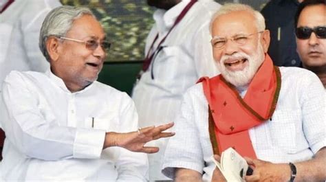 Bihar CM Nitish Kumar meets PM Modi