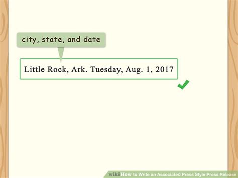 How to Write an Associated Press Style Press Release