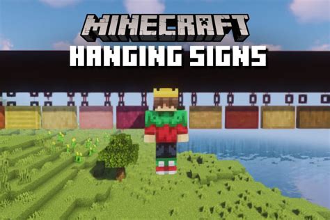 How to Make Hanging Signs in Minecraft 1.20