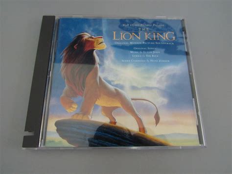 The Lion King Soundtrack CD Walt Disney 1994 Free Shipping - Etsy