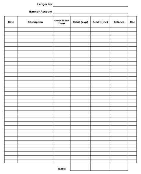 Printable 8 Column Worksheet Excel | My XXX Hot Girl