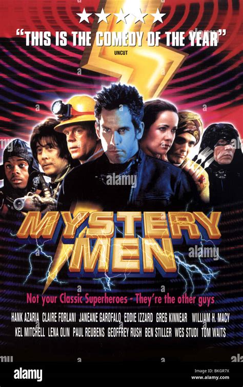 MYSTERY MEN -1999 POSTER MYMN 001VS Stock Photo, Royalty Free Image: 29258318 - Alamy