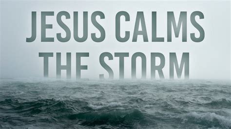 Jesus Calms the Storm | The Loft Church - Amarillo, Texas