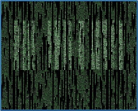 Desktop matrix code screensaver - Download free