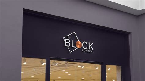 The Block Concept Logo Design on Behance