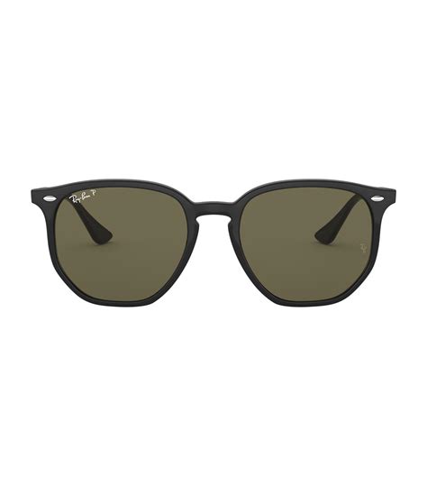 Ray-Ban Hexagonal Sunglasses in Black - Lyst