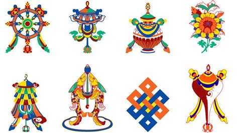 8 Auspicious Symbols of Tibetan Buddhism