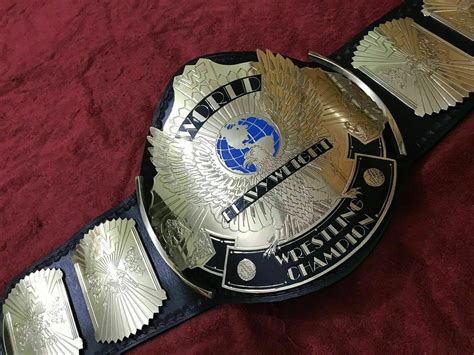 WWF WINGED EAGLE CHAMPIONSHIP BELT IN 4MM BRASS PLATES - Wrestling