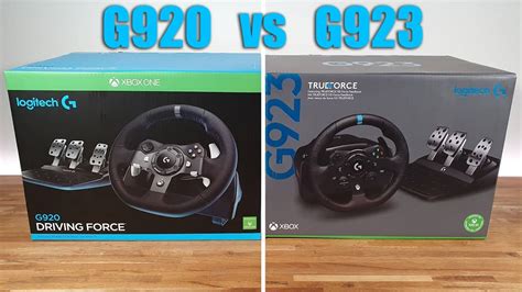 Logitech G920 vs G923- How do They Differ From Each Other?