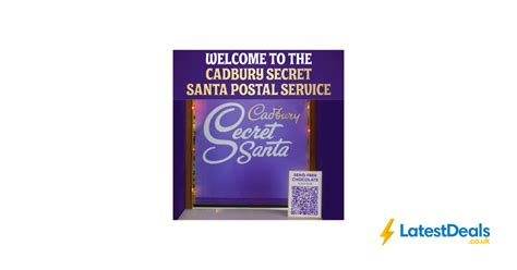 Cadbury Secret Santa Postal Service - Send a Free Chocolate Bar