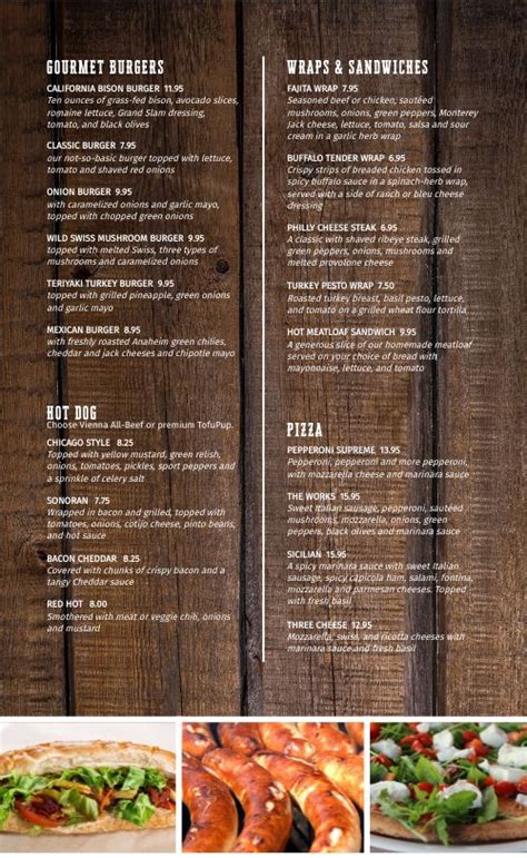 Burger Chef Menu Design Template by MustHaveMenus