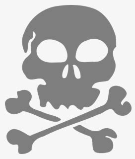 Francois L Olonnais Pirate Flag - Transparent Background Skull Clip Art ...