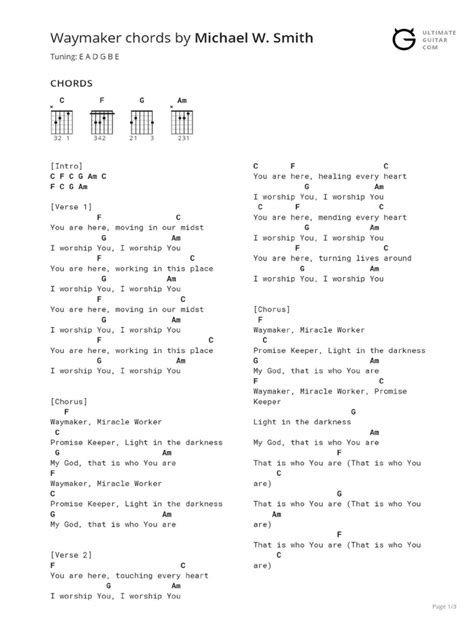 [Get 35+] Full Song Way Maker Lyrics And Chords