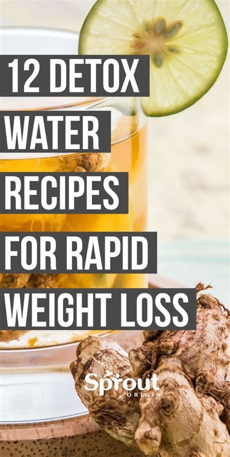 Lose weight easily: 12 detox water recipes weight loss