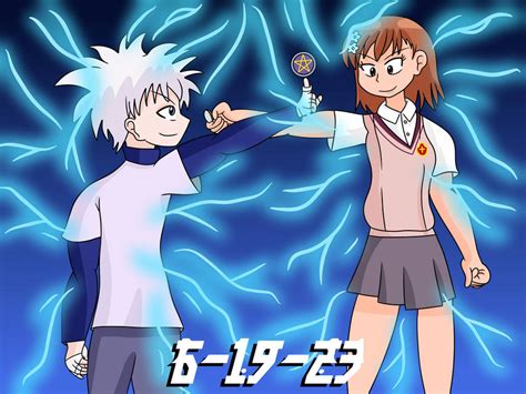 Death Battle Misaka vs. Killua by AfroOtaku917 on DeviantArt