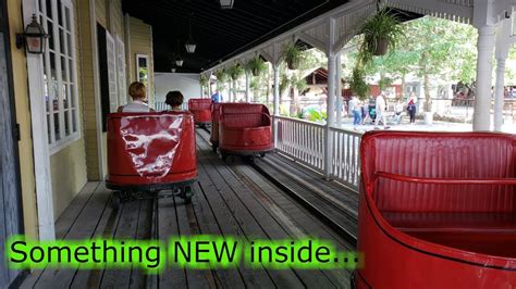 Knoebels Haunted Mansion Added A NEW Small Addition - July 2018 - YouTube