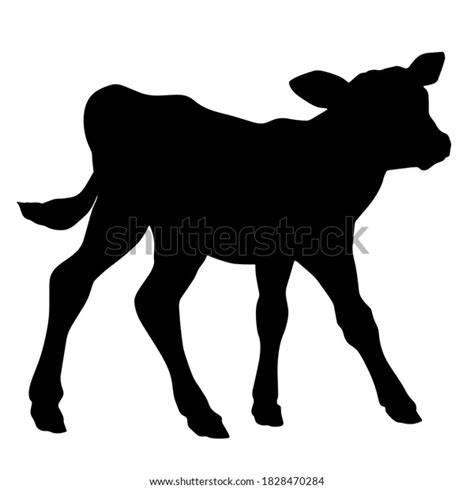 Cow Calf Silhouette