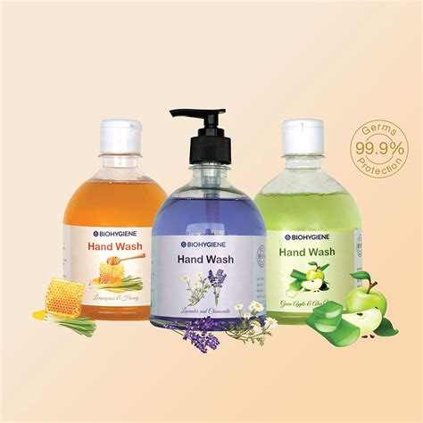 Hand Wash 500ML Pack of 3 - Biohygiene