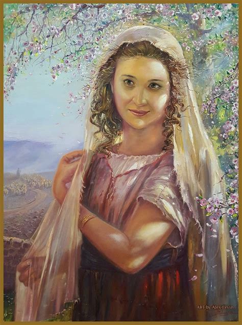 "RACHEL" New Painting by Alex Levin Rachel was the favorite of Biblical patriarch Jacob's two ...