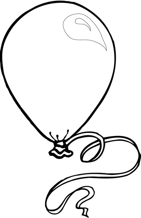 Free Balloon Coloring Pages Printable, Download Free Balloon Coloring Pages Printable png images ...