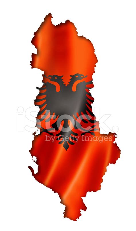 Albanian Flag Map stock photos - FreeImages.com