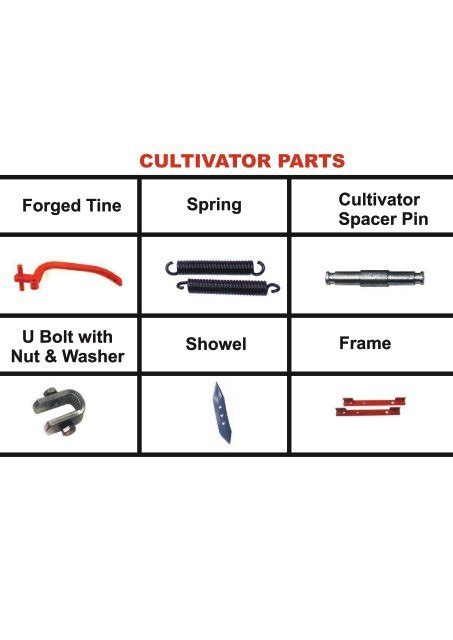 CULTIVATOR PARTS PDF