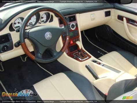 Sienna Beige Interior - 2004 Mercedes-Benz SLK 320 Roadster Photo #10 ...