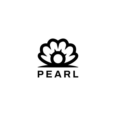 Pearl Logo Design vector illustration isolated background 9671143 ...