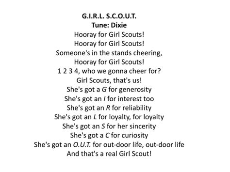 Girl Scout Yell | PDF