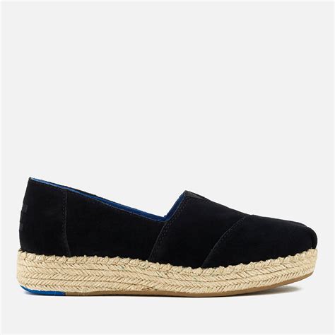 Lyst - Toms Alpargata Espadrille Platform Slip-on in Black - Save 55.4054054054054%