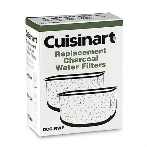 cuisinart coffee maker water filter