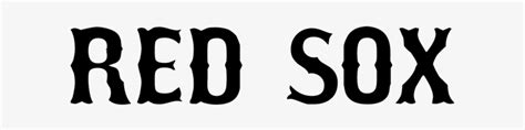 Boston Red Sox Sports Logos, Boston Red Sox, Silhouette - Black And White Boston Red Sox Logo ...