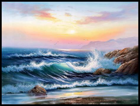 Sunrise Painting Artwork 9 - Preview