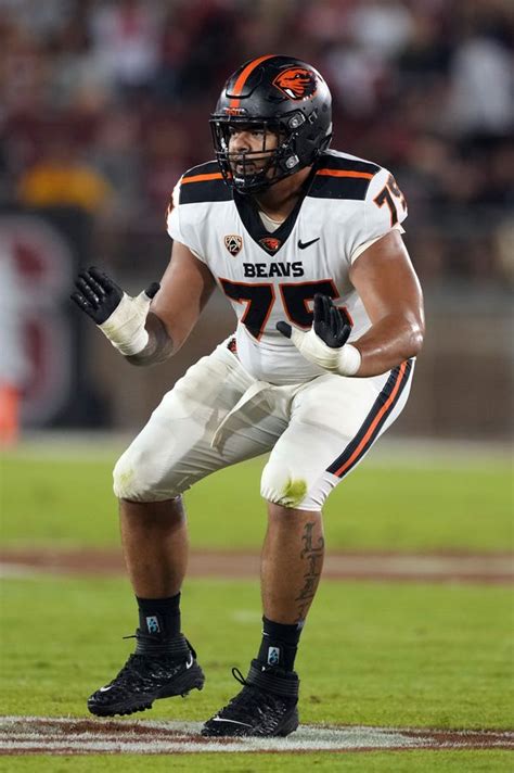 Saints pick Oregon State OT Taliese Fuaga in 2024 NFL Draft. What to know