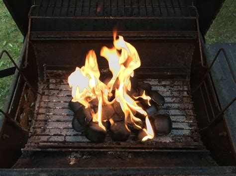 Coal On Fire In Barbecue Grill - The Best Free Stock Photos And Images