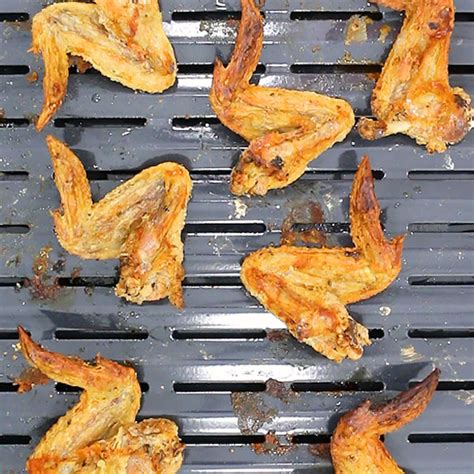 2 Ingredients Crispy Baked Chicken Wings without Oil