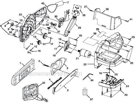 Ryobi 18V Cordless Chain Saw | P540 | eReplacementParts.com