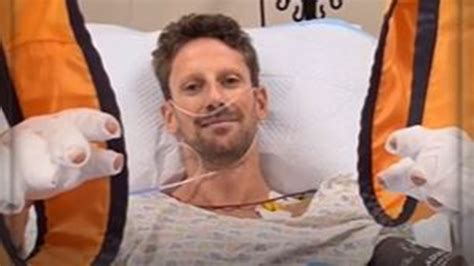 Romain Grosjean: Haas driver leaves Bahrain hospital to continue burns ...