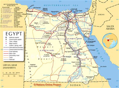 Egypt Map(1) - MapSof.net